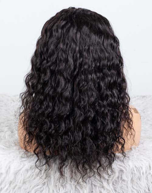 Clearance - Headband Wig  Indian Hair - 16" Curly Size 1- MHY-612