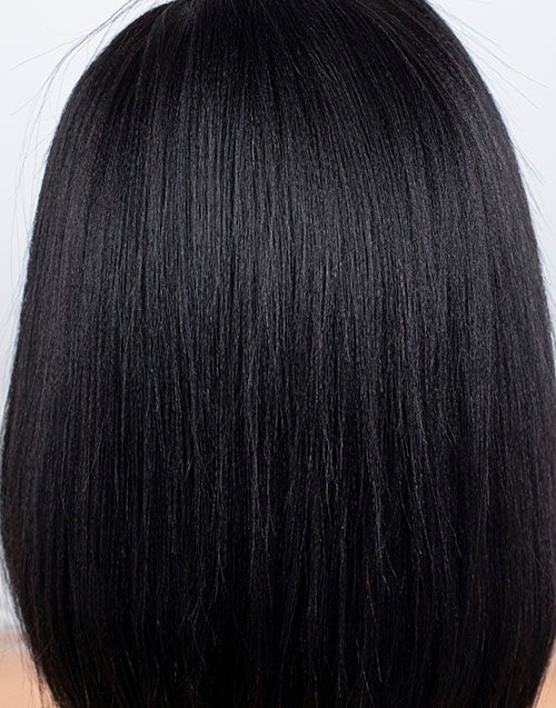 Clearance - 13x6 Lace Front Wig Indian Hair - 10" Yaki Size 1 - MTY-2614