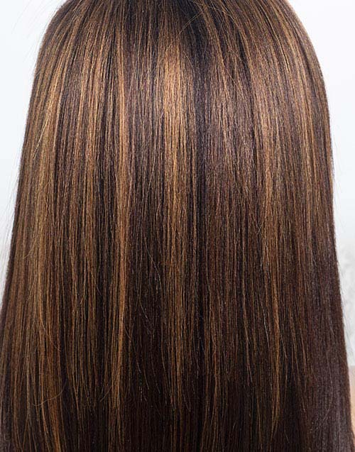 Clearance - 13x6" Indian Hair 160% Density - 14" Yaki Size 1 - MT-3781