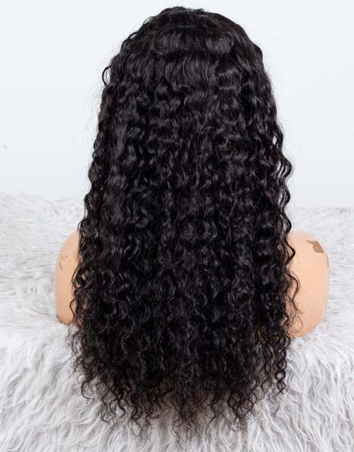 Clearance - Headband Wig  Indian Hair - 20" Curly Size 1- MHY-685