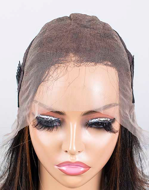 Clearance - 13x6 Lace Wig Indian Hair - 10" Yaki Size 1 - MTY-2646
