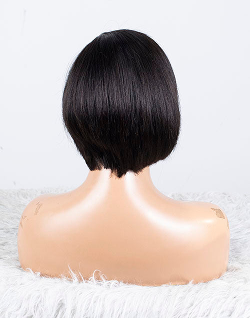 Clearance - 13x6"  Lace Front Wig Malaysian Hair - 10" Silky Size 2- MTY-2737