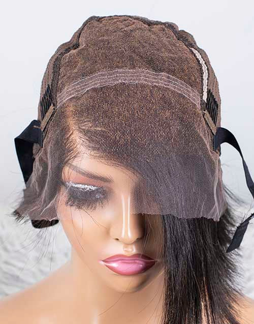 Clearance - 13x6"  Lace Front Wig Malaysian Hair - 10" Silky Size 2- MTY-2737
