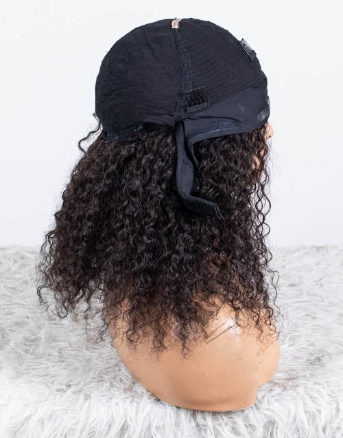 Clearance - Headband Wig  Malaysian Hair - 16" Curly Size 1 - MHY-680