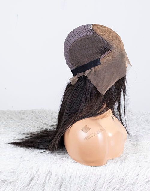 Clearance - 13x6 Lace Front Wig Indian Hair - 18" Silky Average Size - MTY-2647