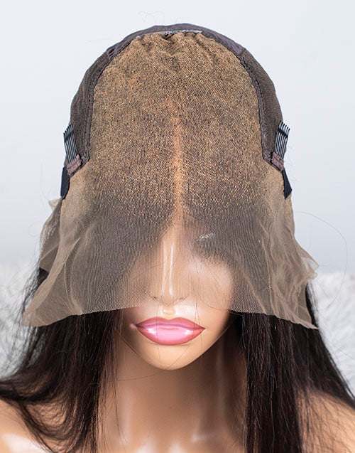 Clearance - 13x6 Lace Front Wig Indian Hair - 18" Silky Average Size - MTY-2647