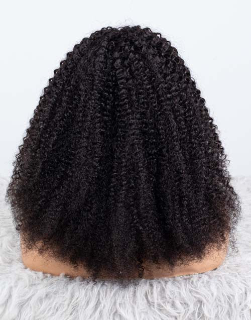 Clearance - Headband Wig  Indian Hair - 18" Curly Size 1- MHY-641