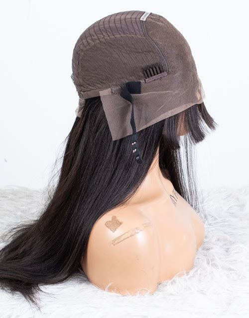 Clearance - 13x6" Indian Hair 160% Density - 20 Inch Yaki Size 2 - MTY-3394