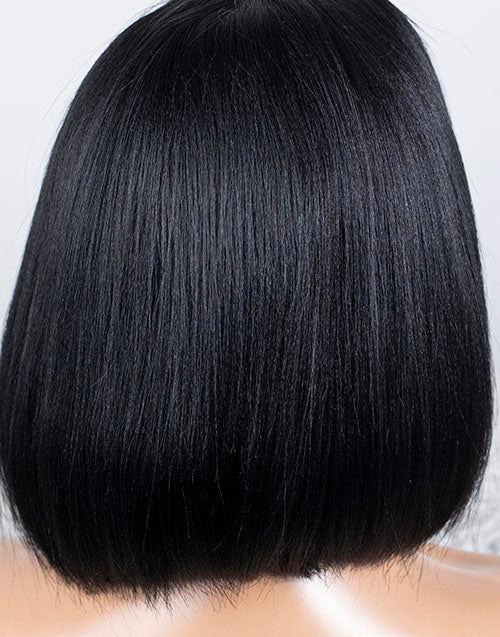 Clearance - 13x6 Lace Front Wig Indian Hair - 10" Yaki Size 2 - MTY-2611