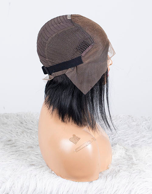 Clearance - 13x6 Lace Front Wig Indian Hair - 10" Yaki Size 2 - MTY-2611