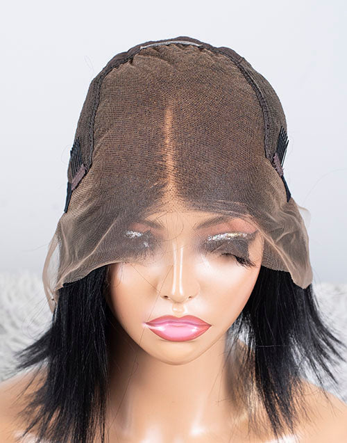 Clearance - 13x6 Lace Front Wig Indian Hair - 10" Yaki Size 2 - MTY-2611