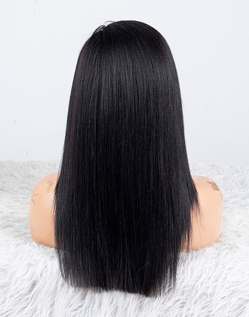Clearance - 13x6 Lace Front Wig Indian Hair - 14" Yaki Size 1 - MTY-2648