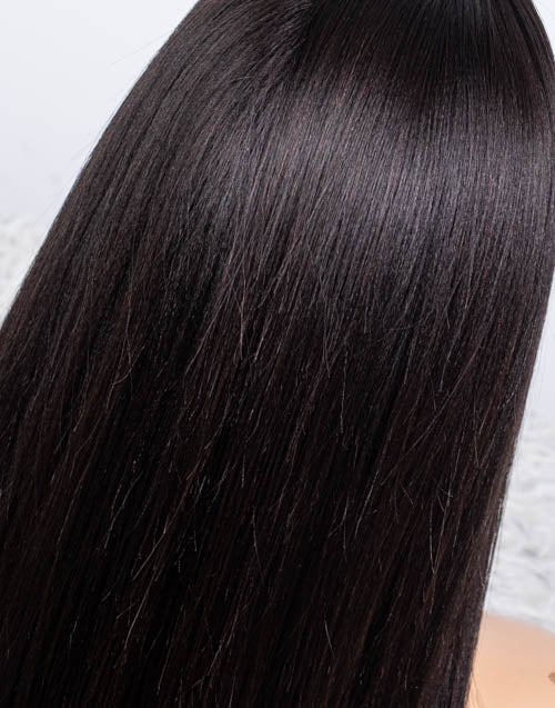 Clearance - Headband Wig  Indian Hair - 16" Yaki Size 2- MHY-618