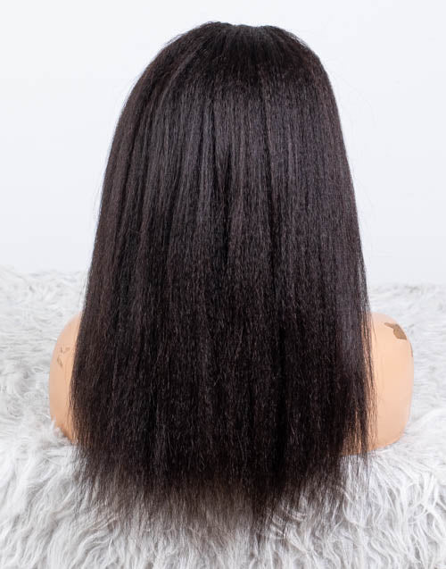 Clearance - Headband Wig  Indian Hair - 16" Kinky Size 1- MHY-616