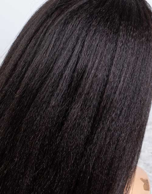 Clearance - Headband Wig  Indian Hair - 16" Kinky Size 1- MHY-616