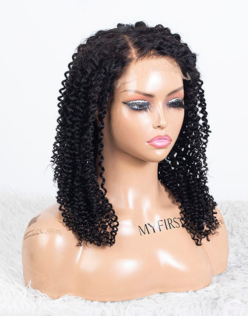 Clearance - 5x5" Closure Wig Indian Hair - 18" Silky Size 2 - MT-3789