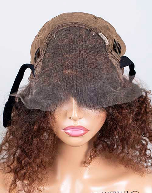 Clearance - 13x4 Lace Front Wig Malaysian Hair - 12" Curly Size 2 - MTY-2653