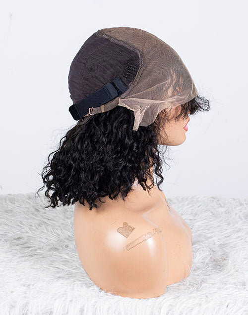 Clearance - 13x6 Lace Front Wig Indian Hair - 12" Curly Size 1 - MTY-2615