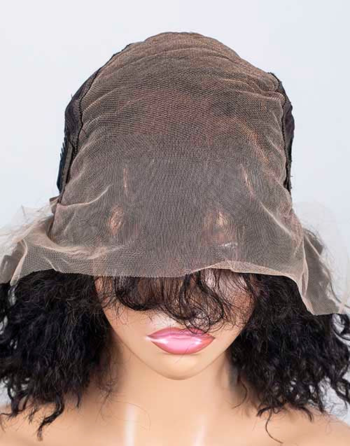 Clearance - 13x6 Lace Front Wig Indian Hair - 12" Curly Size 1 - MTY-2615