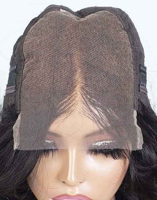 Clearance - 5x5" Closure Wig Indian Hair - 20" Silky Size Average - MT-3779