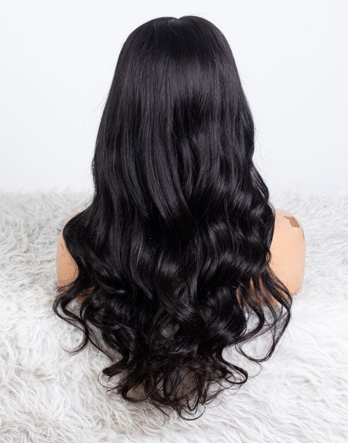 Clearance - 5x5" Closure Wig Indian Hair - 20" Silky Size Average - MT-3668