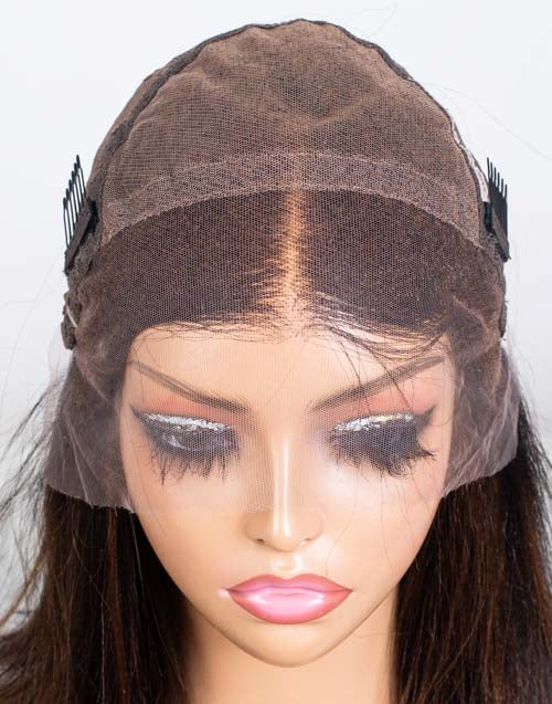 Clearance - 13x6" Malaysian Hair - 10" Yaki Size 1 - MTY-4558