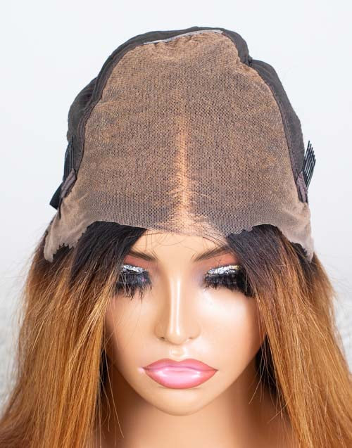 Clearance - 13x6" Indian Hair 160% Density - 16 Inch Silky Size 2 - MT-3666