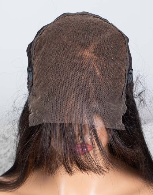 Clearance - 6x6" Closure Wig Indian Hair - 18" Silky Size Average - MTY-3370