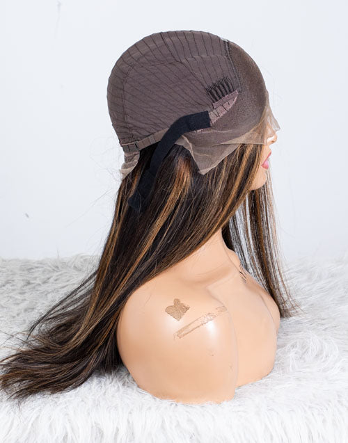 Clearance - 13x4" Lace Front Wig Indian Hair - 18" Silky Size 1 - MTY-3352