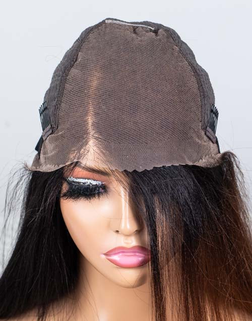 Clearance - 13x6" Indian Hair - 16" Yaki Size-1 - MTY-1901