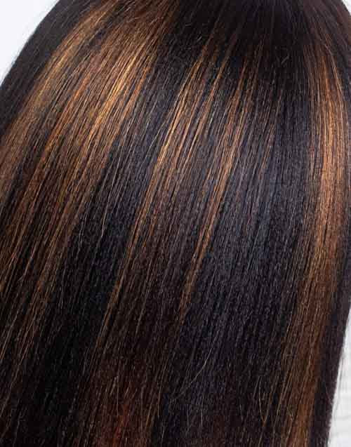 Clearance - 13x6" Indian Hair- 10 Inch Yaki Size 1 - MTY-4548
