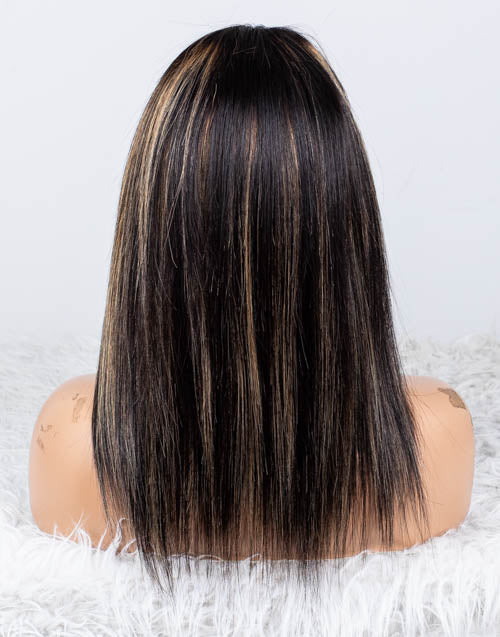 Clearance - 13x4" Indian Hair - 12" Silky Size 1 - MTY-1892
