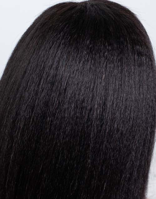 Clearance - 13x6" Lace Front Wig Indian Hair 160% Density - 16" Kinky Size 2 - MTY-3375