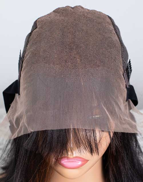 Clearance - 13x6" Lace Front Wig Indian Hair - 12" Yaki Size 1 - MTY-3373