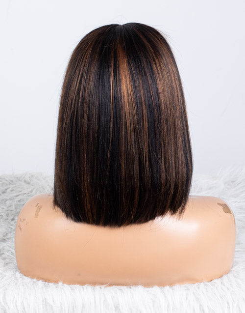 Clearance - 13x6" Lace Front Wig Indian Hair - 10" Yaki Size 2 - MTY-3359