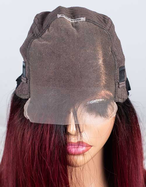 Clearance - 5x5 Glueless Closure Wig Indian Hair - 12" Silky Average Size - MTY-1872