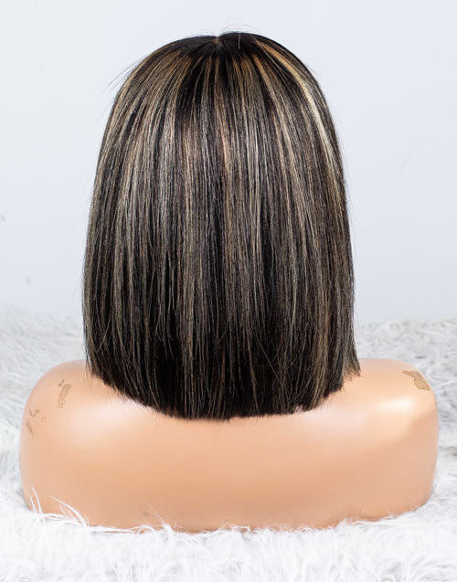 Clearance - 13x4'' Lace Front Wig Malaysian Hair - 10" Yaki Size 1 - MTY-1877