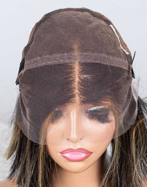 Clearance - 13x4'' Lace Front Wig Malaysian Hair - 10" Yaki Size 1 - MTY-1877