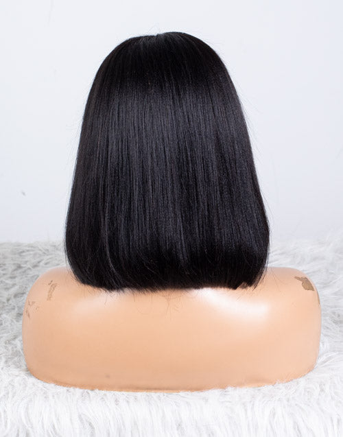 Clearance - 13x6" Lace Front Wig Indian Hair - 10" Yaki Size 1 - MTY-3355