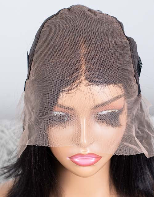 Clearance - 13x6" Lace Front Wig Indian Hair - 10" Yaki Size 1 - MTY-3355