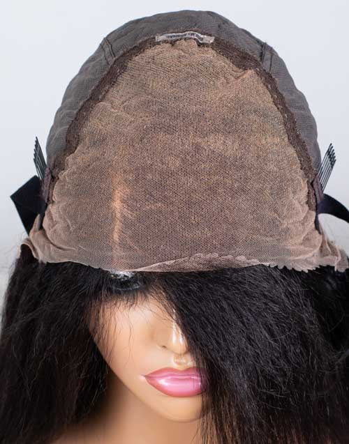 Clearance - 13x6" Lace Front Wig Indian Hair - 14" Kinky Size 2 - MTY-3360