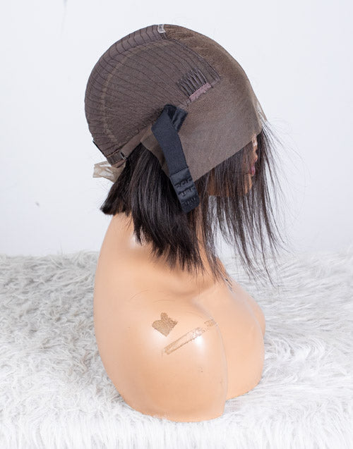 Clearance - 13x6" Lace Front Wig Indian Hair 160% Density - 10" Silky Size 1 - MTY-3353