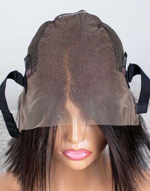 Clearance - 13x6" Lace Front Wig Indian Hair 160% Density - 10" Silky Size 1 - MTY-3353