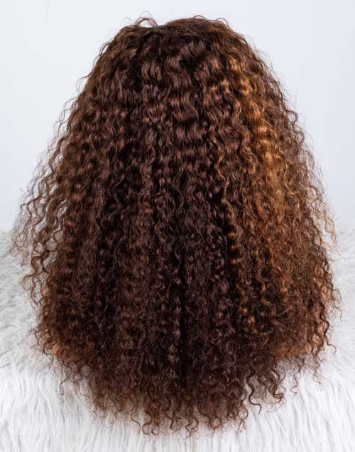 Clearance - 5x5" Closure Wig Indian Hair - 16" Silky Size Average - MTY-3372