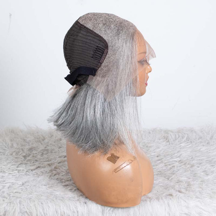 Clearance - 13x6'' Lace Front Wig Indian Hair - 12" Silky Size 1 - MTY-5171