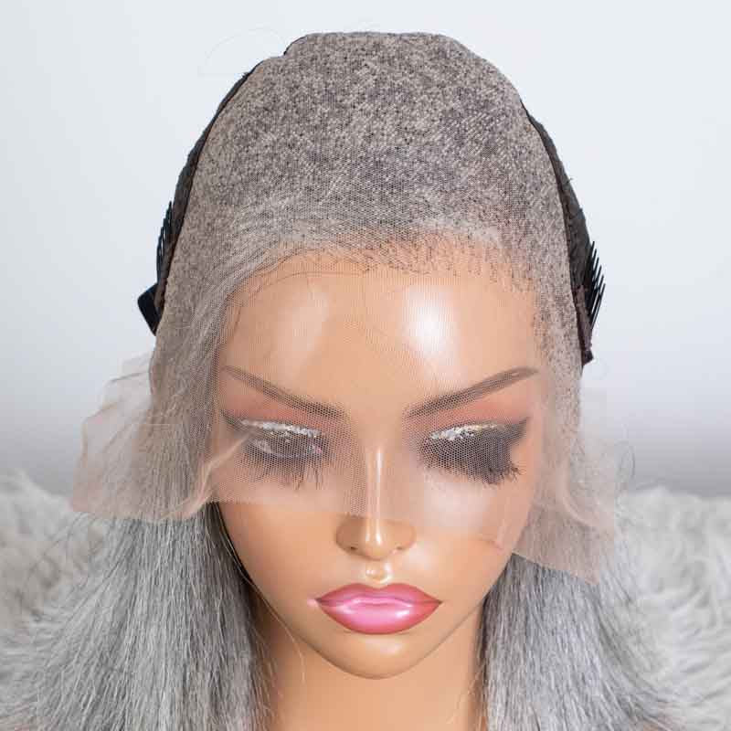 Clearance - 13x6'' Lace Front Wig Indian Hair - 12" Silky Size 1 - MTY-5171
