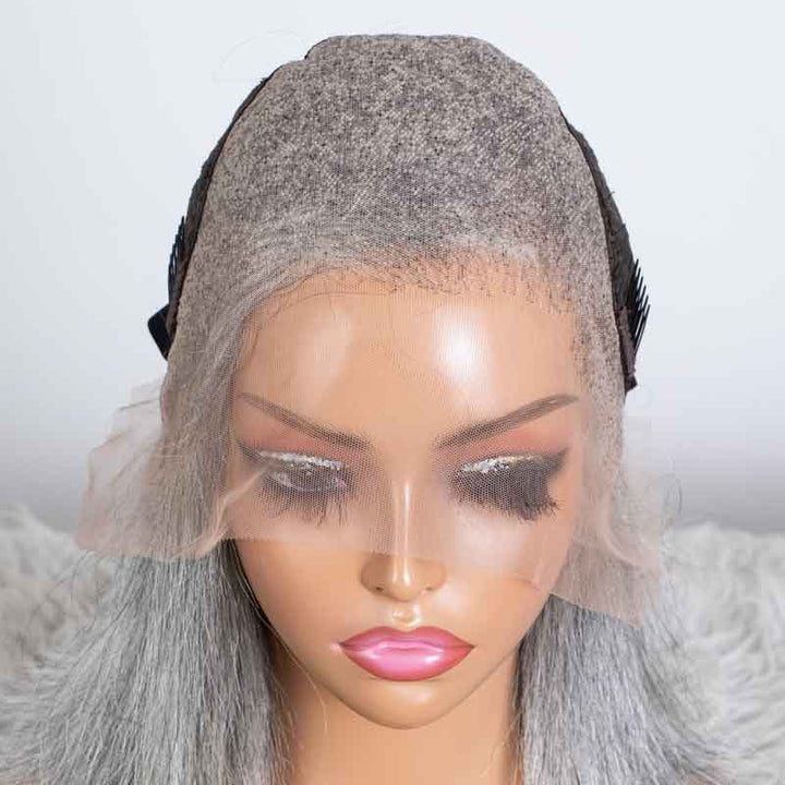 Clearance - 13x6'' Lace Front Wig Indian Hair - 12" Silky Size 1 - MTY-5171