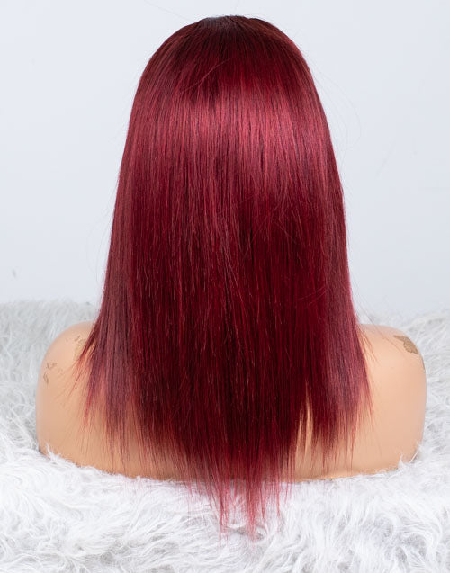 Clearance - 13x6"Lace Front Wig Indian Hair - 14 Inch Silky Size 2- MTY-2171
