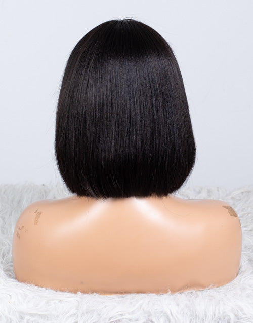 Clearance - 13x4'' Lace Front Wig Indian Hair - 10" Yaki Size 1 - MTY-2189
