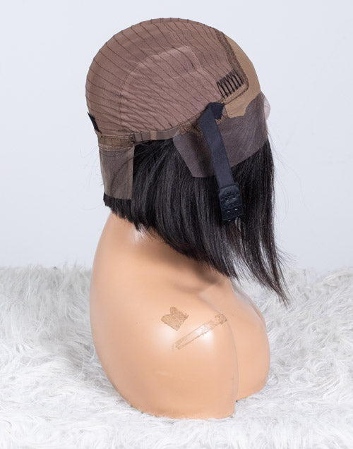 Clearance - 13x4'' Lace Front Wig Indian Hair - 10" Yaki Size 1 - MTY-2189